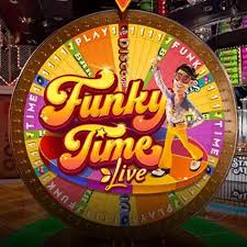 Funky Time by Evolution, showcased at lalabetcasino.org – game logo