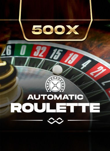 Auto Roulette 500X slot logo by Winfinity at Lalabet